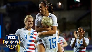 Alex Morgan and USWNT book spot in 2019 FIFA Women’s World Cup™ | 2018 CONCACAF Women's Championship