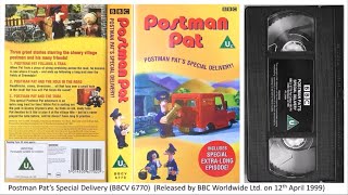 Postman Pat's Special Delivery (BBCV 6770) 1999 UK VHS