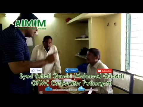 When Mahmood Quadri Scolded HMWS officers @ Aliyabad Office.