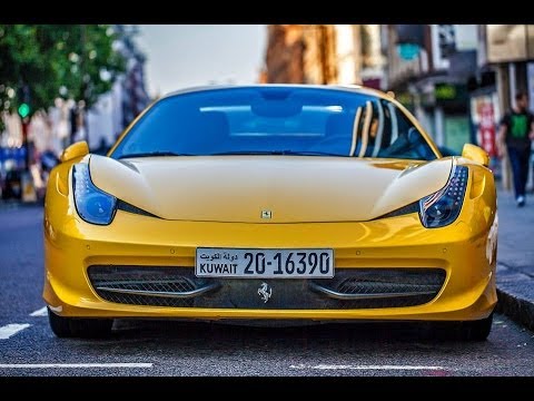 FIRST Ferrari 458 Italia Spider in London DetailsAnglesWalkaround 