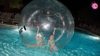WATER BALLS in a Pool - Fun Activities for Kids & Toddlers | Our Lifestyle