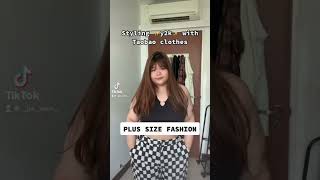 Taobao Plus Size Try-On Y2K
