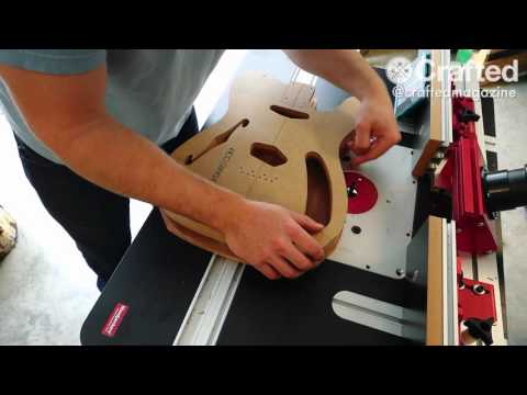DIY Guitar Build, Part 3: At The Router Table | Crafted Workshop