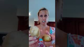 Food Waste: saving potatoes one rotten spot at a time.