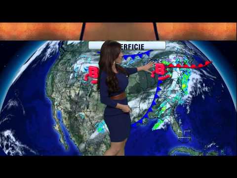 Jackie Guerrido 2011 12 21 Primer Impacto HD Tight blue dress with belt