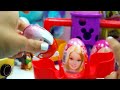 Barbie Play Doh Spongebob Kinder Surprise eggs My little pony Peppa Pig egg Opening