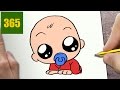 hur man ritar BARN KAWAII STEG FÖR STEG - kawaii ritningar lätt