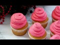 How to Make SANTA HAT Cupcakes