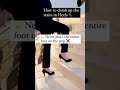 HOW TO WALK UP THE STAIRS IN HEELS 👠🌟