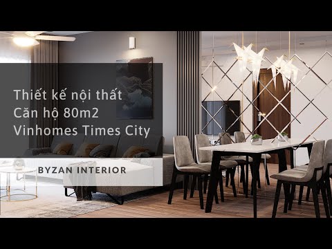 Thiết kế nội thất căn hộ số 11 tòa T2 phong cách hiện đại | Vinhomes Times City | Byzan Interior