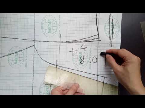 Dạy cắt may cơ bản. Hướng dẫn cắt quần âu có chun TS
