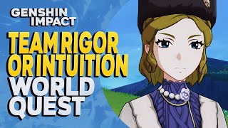 Izlik Takımı Mı, İçgüdü Takımı Mı? Görevi 6.0 Dünya Görevi Genshin Impact Türkçe