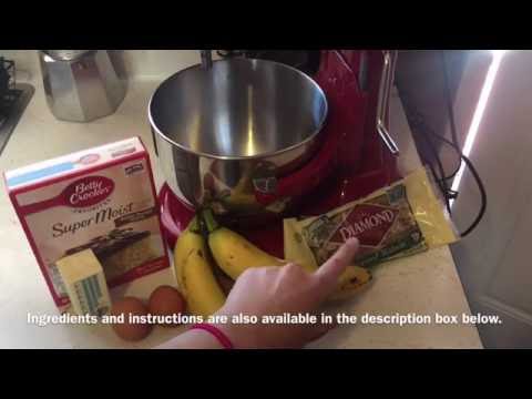 VIDEO : how to make cake mix banana bread its so easy! - cakecakemix banana breadwhat you'll need: 1 box cakecakecakemix banana breadwhat you'll need: 1 box cakemix(any flavor for tradionalcakecakemix banana breadwhat you'll need: 1 box c ...