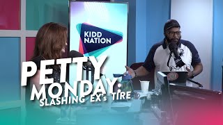 Petty Monday- Slashing Ex's Tire