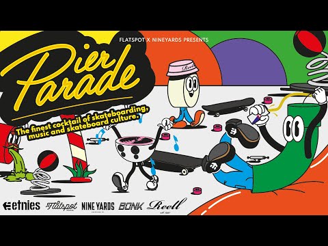 Flatspot Magazine & Nine Yards Presents Pier Parade - July 16 - Pier 15 Skatepark Breda, Netherlands