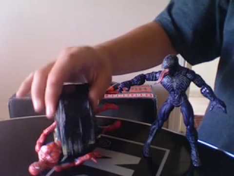 spiderman 3 venom replica mask. Spider Man 3 Battle Damaged
