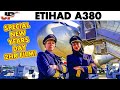 ETIHAD🇦🇪 Airbus A380 Full Cockpit Flight Abu Dhabi to Paris | 2 Hour Film