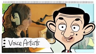 The Voice Artists The Animated Series Behind The Scenes Mr. Bean Official