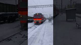 Электропоезд Эд2Т-0043 Кресты - Калуга-1, Станция Бекасово-1