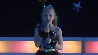 Audrey Sings Us National Anthem At The Opening Ceremony Of Westland Figure Skating Show