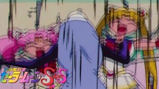 [1080p] Supersonic Waves (Sailor Moon & Sailor Chibi Moon Attack)
