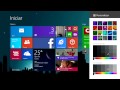 Windows 8.1 - Como mudar o papel de parede do menu iniciar