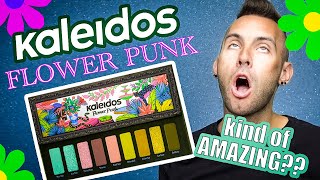 GIVEAWAY + KALEIDOS Flower Punk Palette FIRST IMPRESSION!