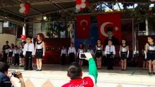 Yıldırım Beyazıt Ilkokulu Tuana - 23 Nisan 2015 - Anadolu Ateşi