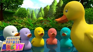 Five Little Ducks 3D Rhyme