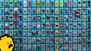 Lego Sprunki Building Phases 1 To 7 Every Character - Sprunki Incredibox