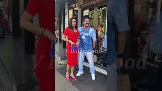 Pavitra Punia & Eijaz Khan Spotted At Bandra