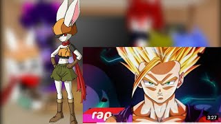 Sala Do Universo 9 React Rap Do Gohan Dragon Ball Z Gacha Club