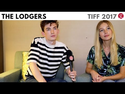 Charlotte Vega & Bill Milner talk The Lodgers | TIFF 2017