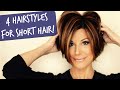 4 Easy Short Hairstyles That Will Make You Want A Bob!