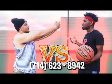 1v1 BASKETBALL vs Miss Thotiana's Ex Boyfriend! (If i win i get her Number)