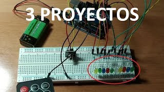 3 PROYECTOS CON ARDUINO / faciles y rapidos