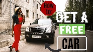 How To Get A Free Car Seriously