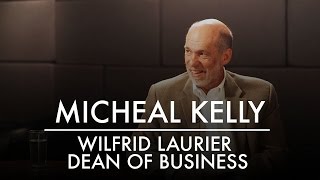 Wilfrid Laurier Dean of Business I Micheal Kelly I AQ's Blog & Grill