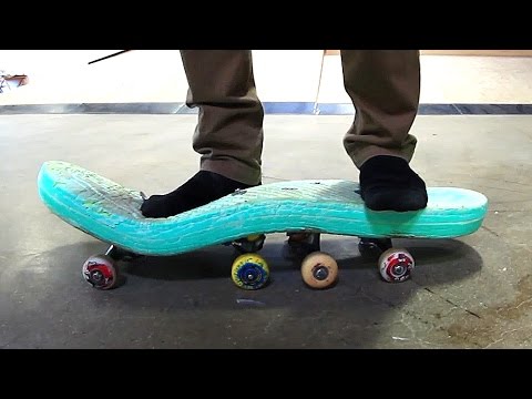 ATTEMPTING TO SKATE A FOAM POOL TOY | SKATE EVERYTHING EP 52