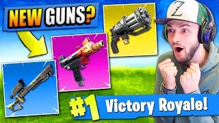 OVER 5 *NEW* GUNS that should be in Fortnite: Battle Royale!