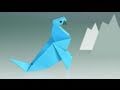 Origami Seals (page 1). YouTube Christmas Video Tutorials