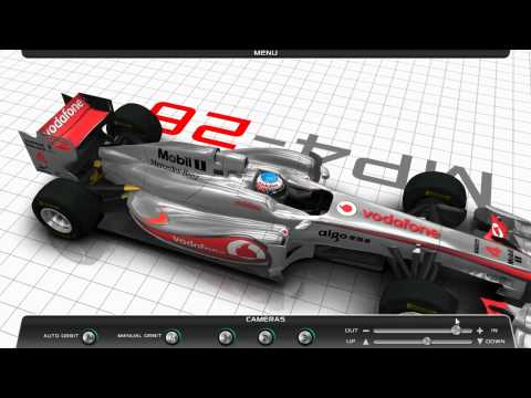 McLaren 2011 F1 Mp426 VodaFone REVEAL 3D Render HD drayke gaming