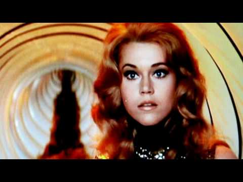 Barbarella camp and cult movie of 1968 with Jane Fonda 