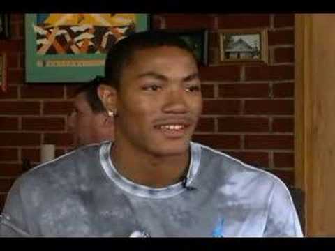 derrick rose in college. Lunch with Derrick Rose