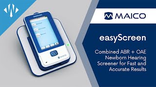 Abr Oae Newborn Hearing Screener For Fast And Accurate Results - Maico Easyscreen Wellness Pro