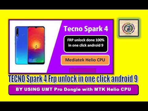 TECNO Spark 4 Frp unlock in one click with umt pro TECNO Spark 4 Frp unlock in one click with umt pro