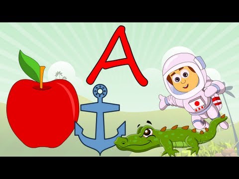 Learn About The Letter A - Interactive Learning Videos