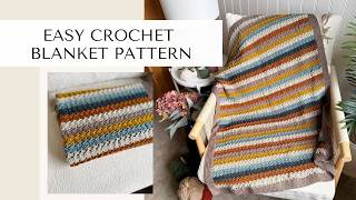 Easy Crochet Blanket Pattern Tutorial Using The Cabbage Patch Sch