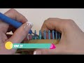 VIDEO CLIP Yoga Socks on ANY Sock Loom Heel Cast On