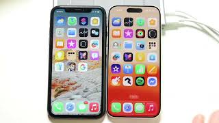 Test De Vitesse De Liphone 17 Et De Liphone Xr